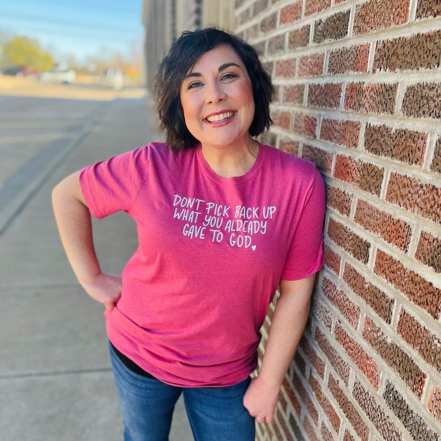 Don't Pick Back Up Unisex Shirt