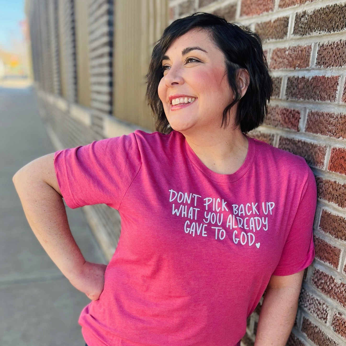 Don't Pick Back Up Unisex Shirt