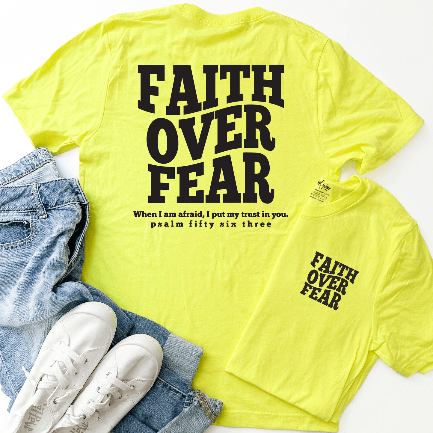 Faith Over Fear Unisex Shirt
