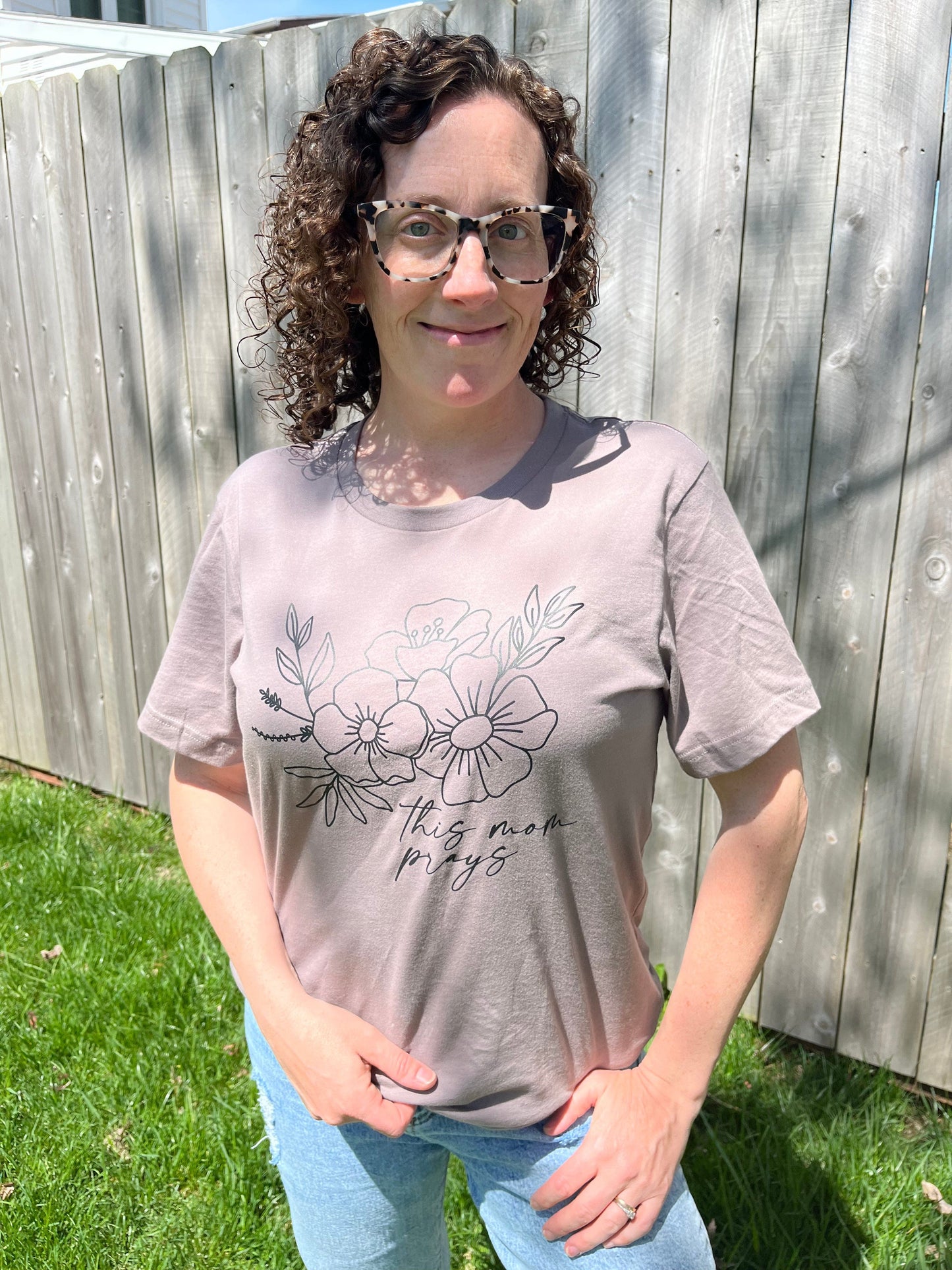 Floral Mom Tee Unisex Shirt