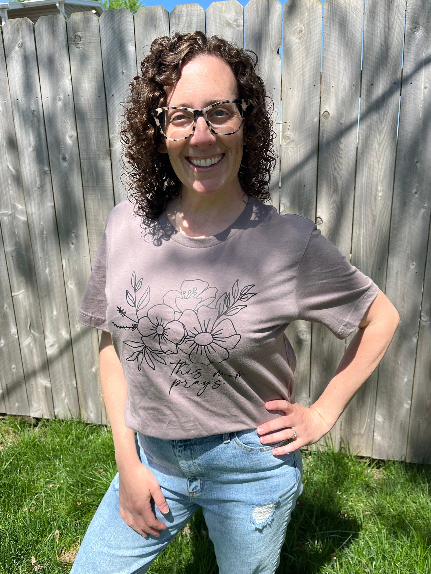 Floral Mom Tee Unisex Shirt