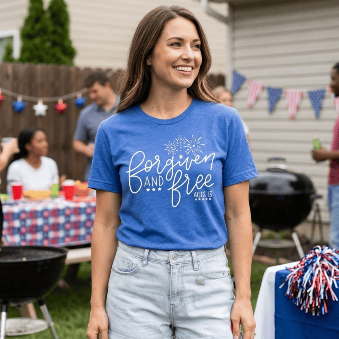 Forgiven and Free Unisex Shirt