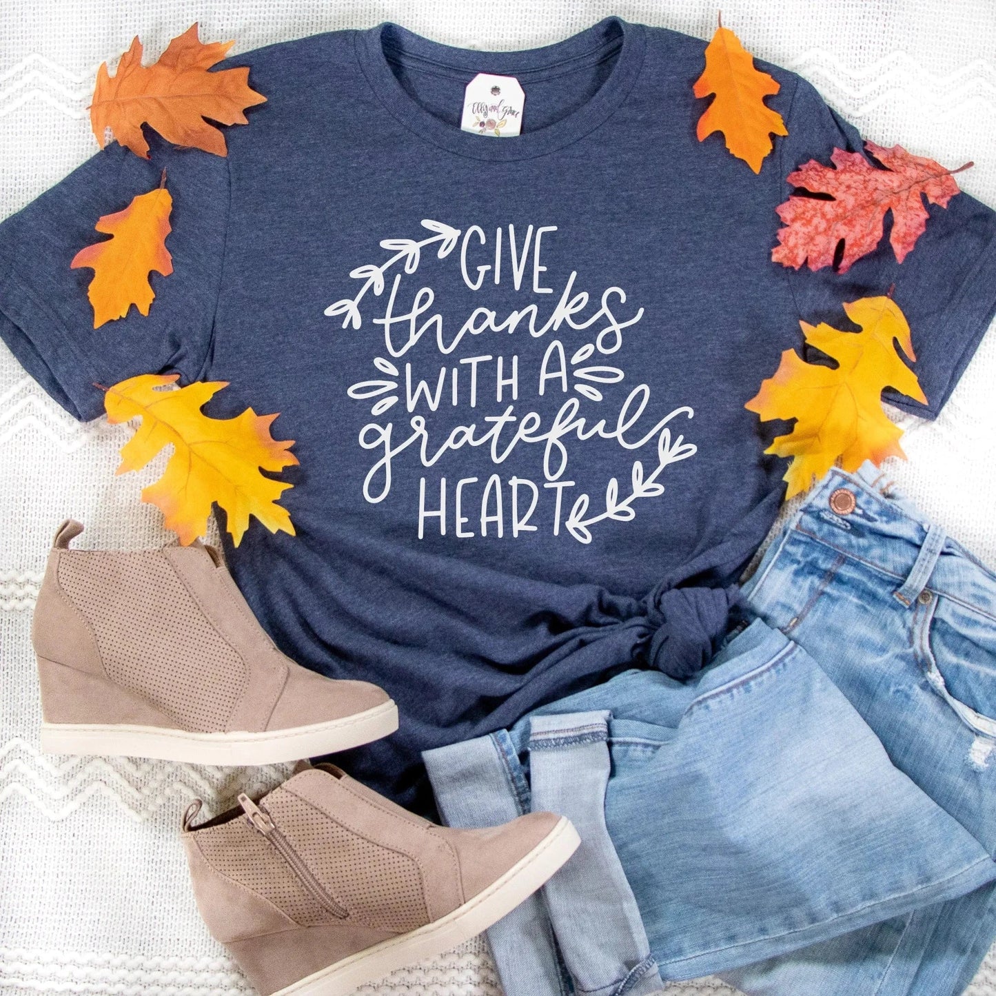 Give Thanks With A Grateful Heart Unisex Shirt