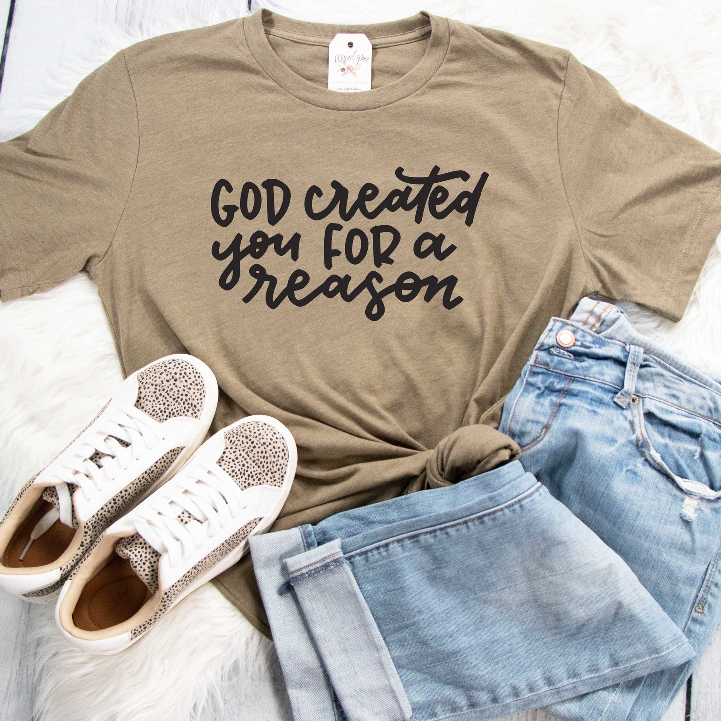 God Created You for a Reason Unisex Shirt