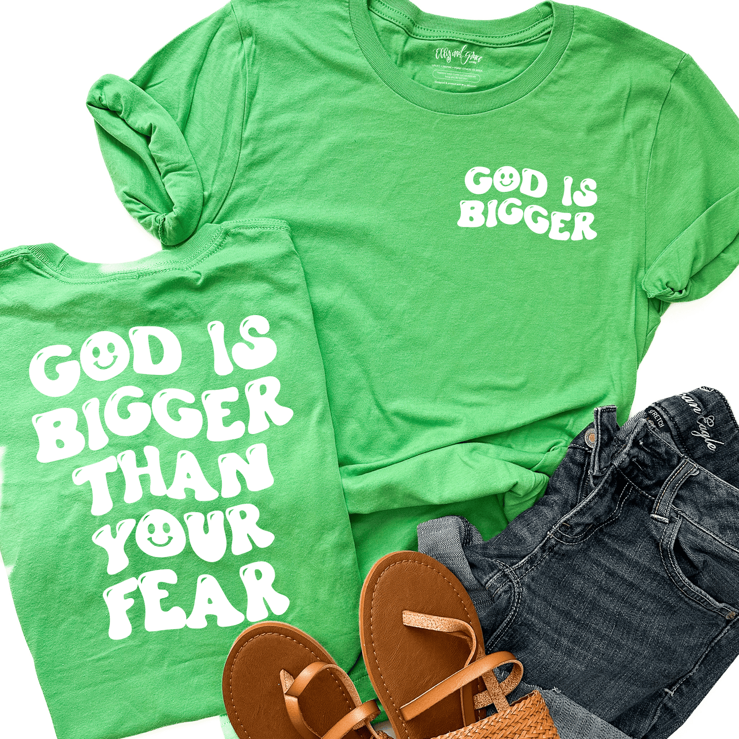God Is Bigger Than Your Fear Unisex Shirt