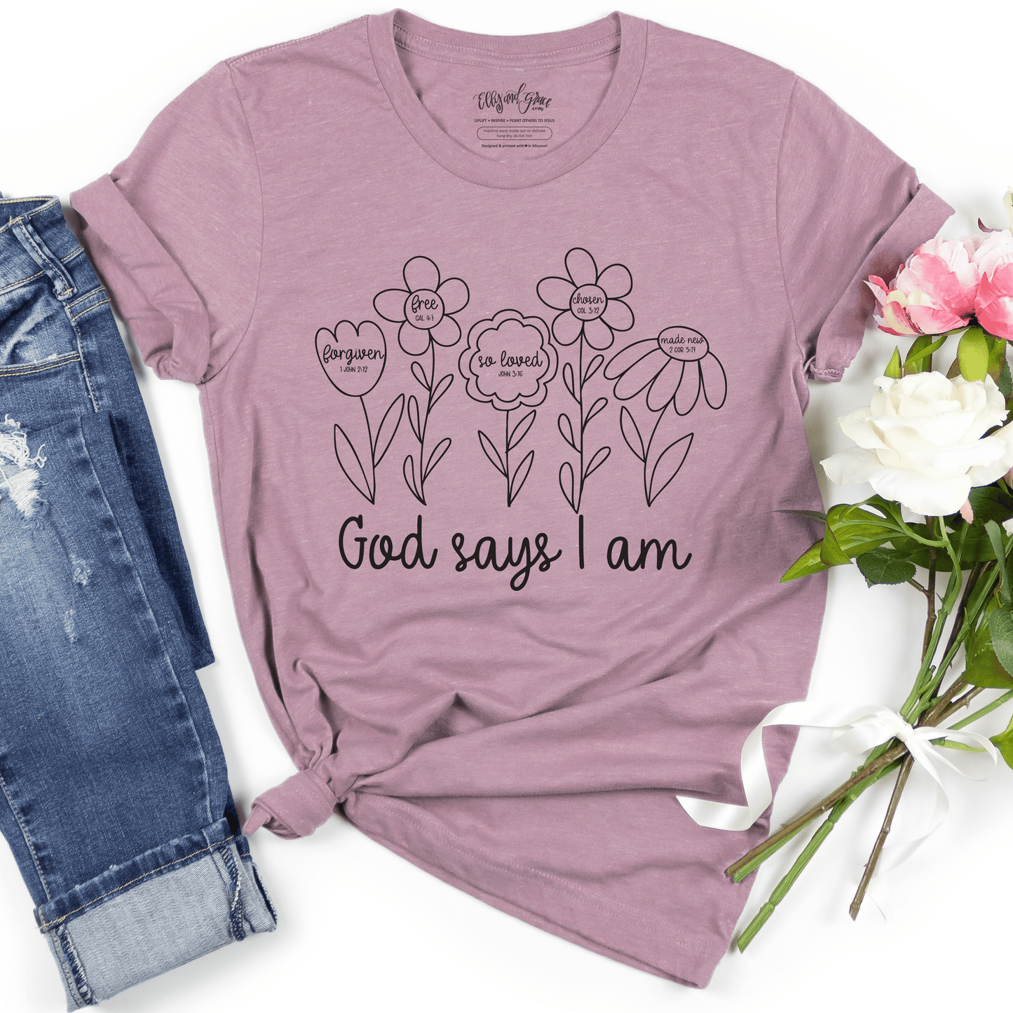 God Says I Am Unisex Shirt