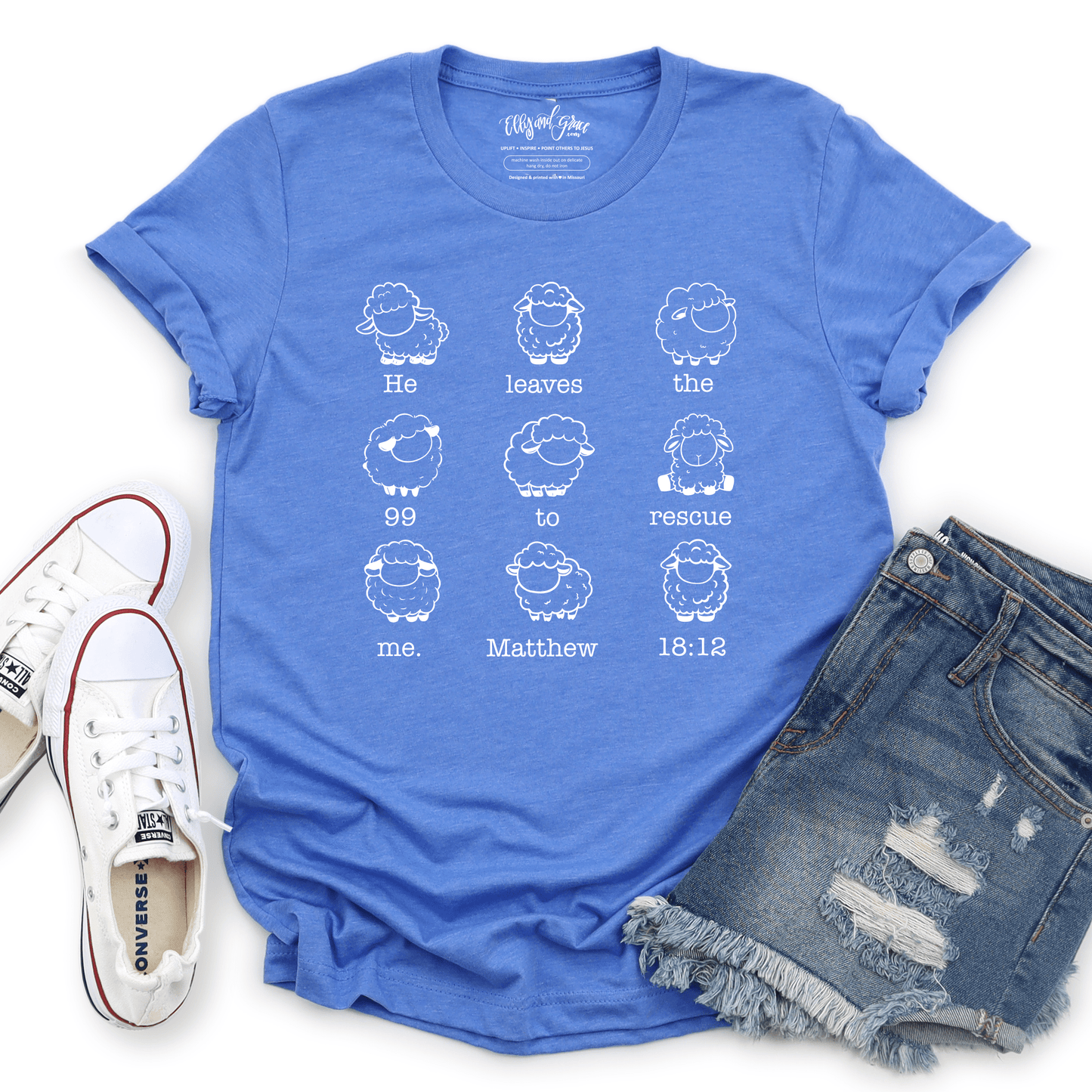 He Leaves The 99 Sheep Unisex Shirt