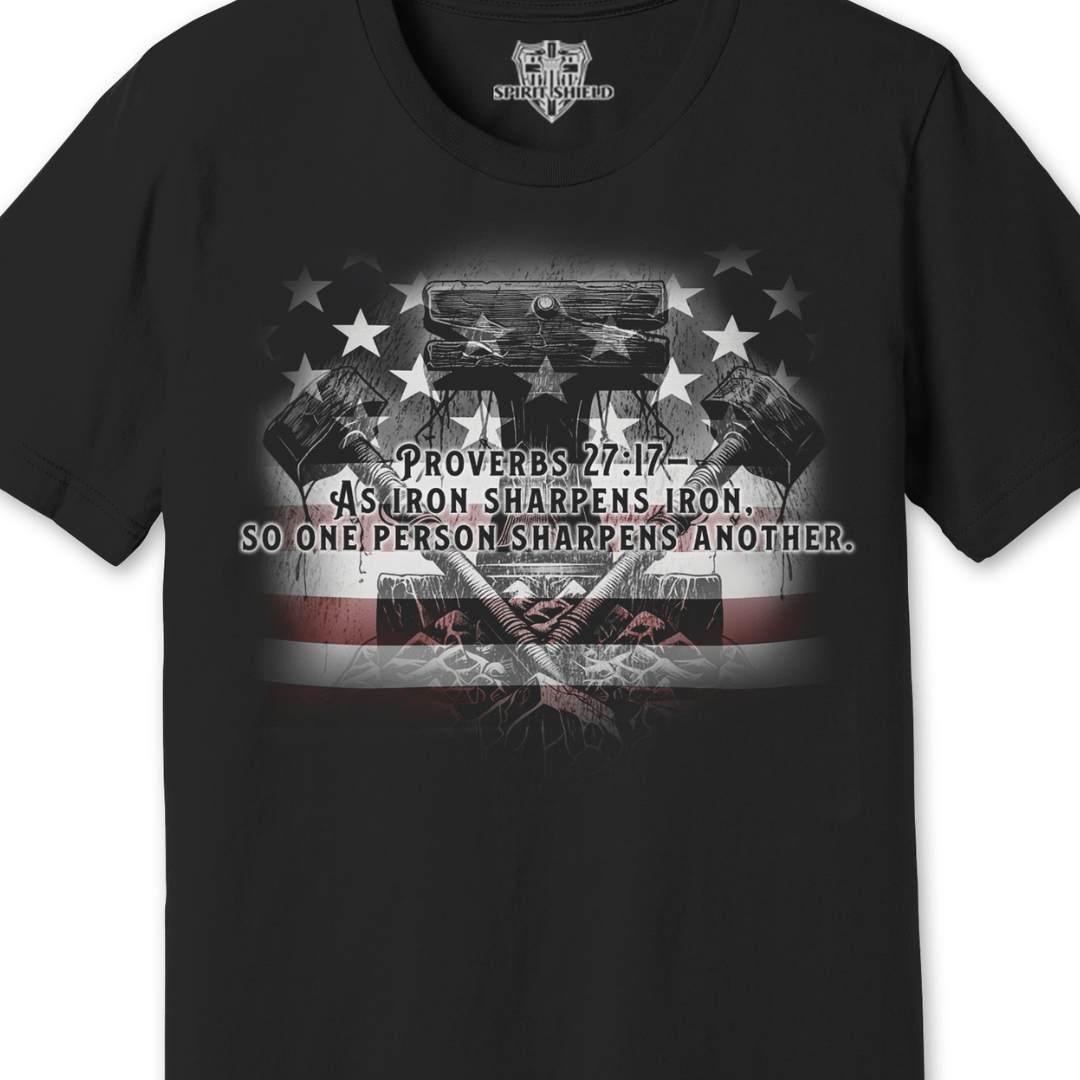 Iron Sharpens Iron Men's Multicolor Unisex Shirt