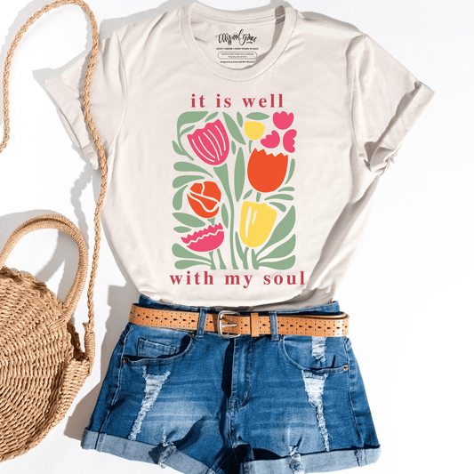 It Is Well With My Soul Multicolor Unisex Shirt