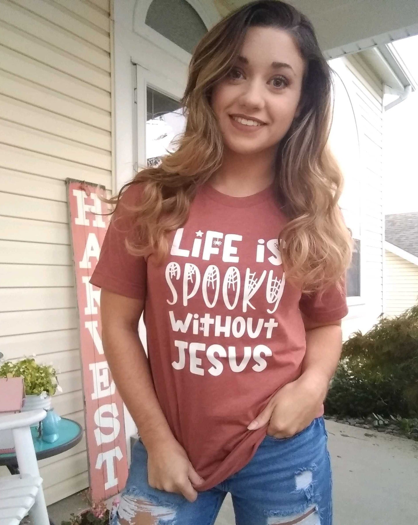 Life is Spooky Without Jesus Unisex Shirt