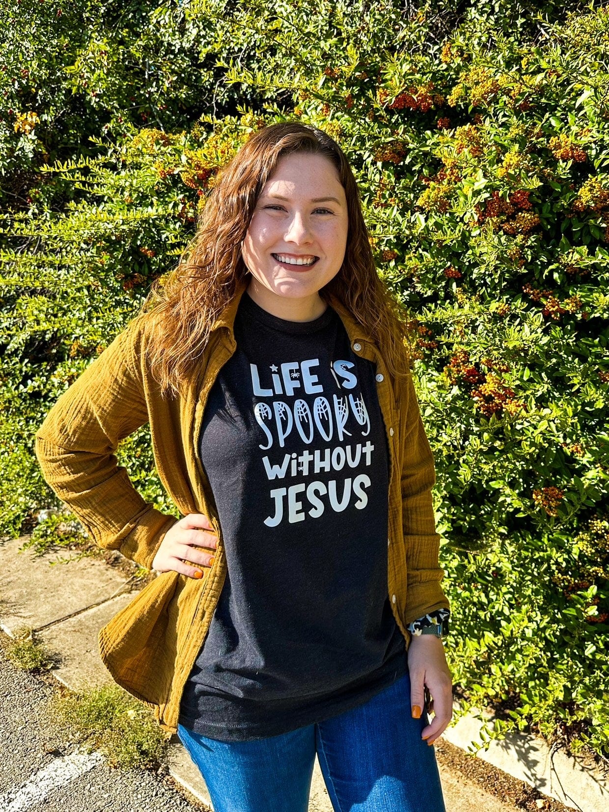 Life is Spooky Without Jesus Unisex Shirt