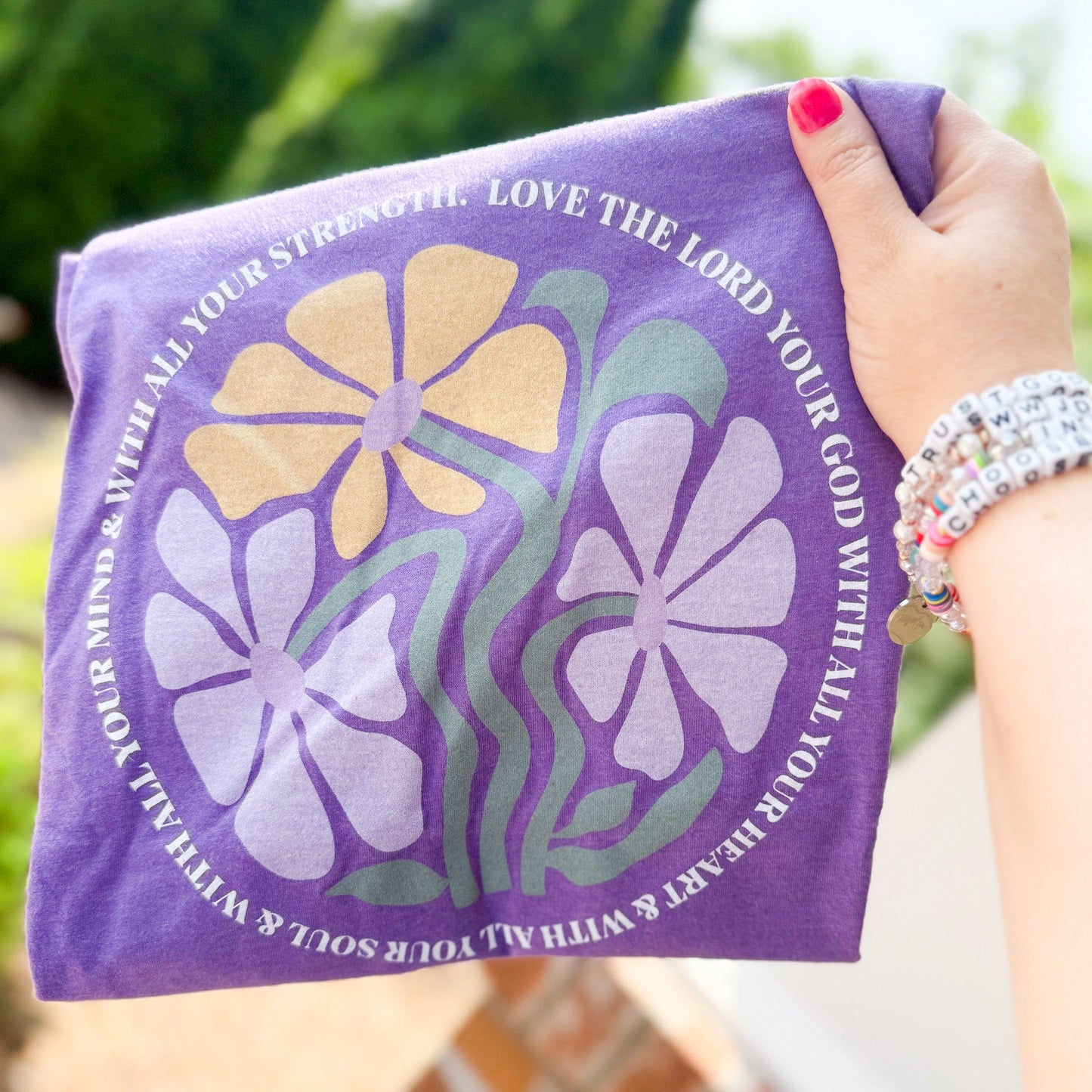 Love The Lord Multicolor Unisex Shirt