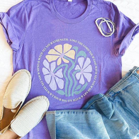 Love The Lord Multicolor Unisex Shirt