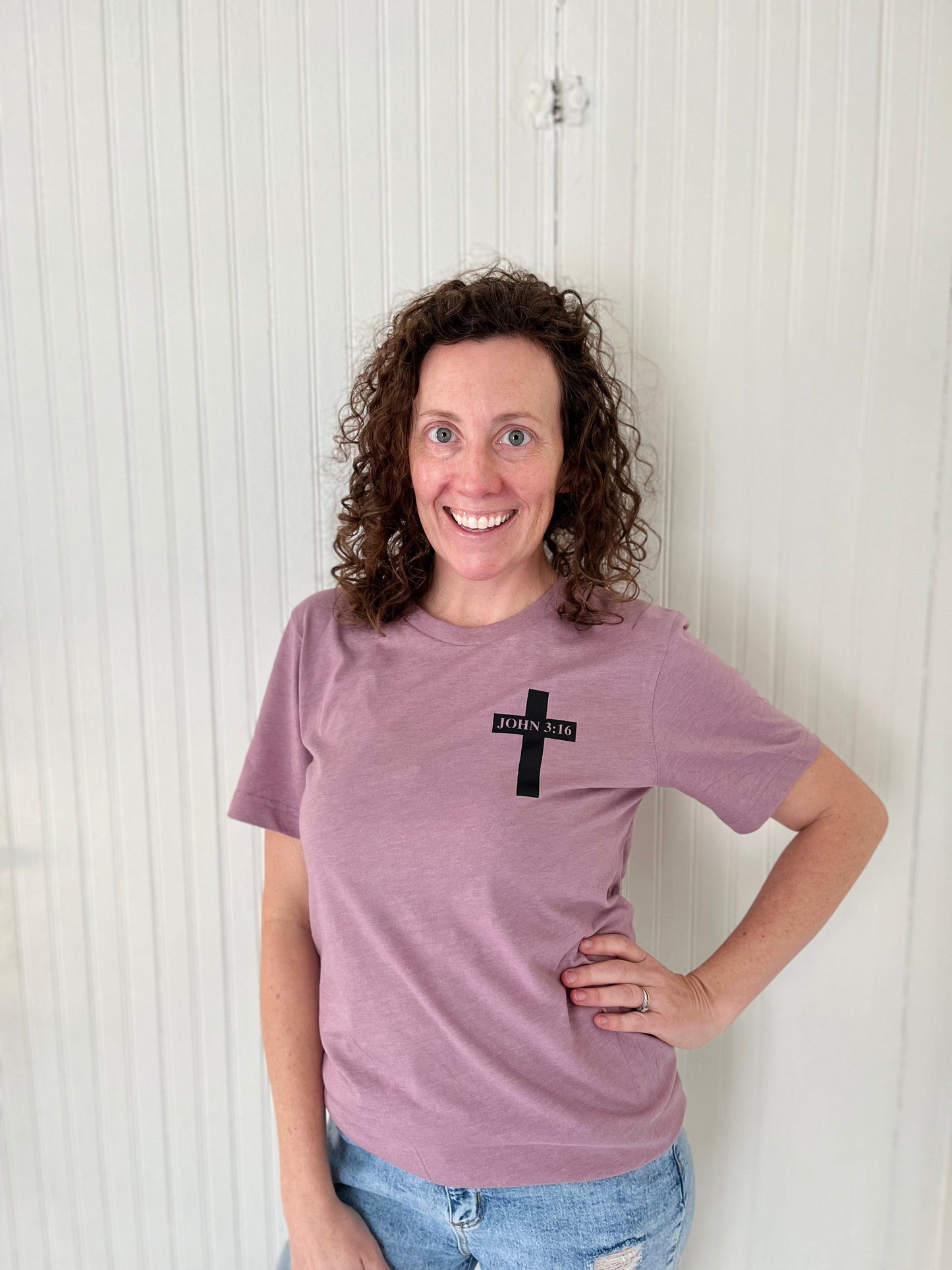 Map John 3:16 Unisex Shirt