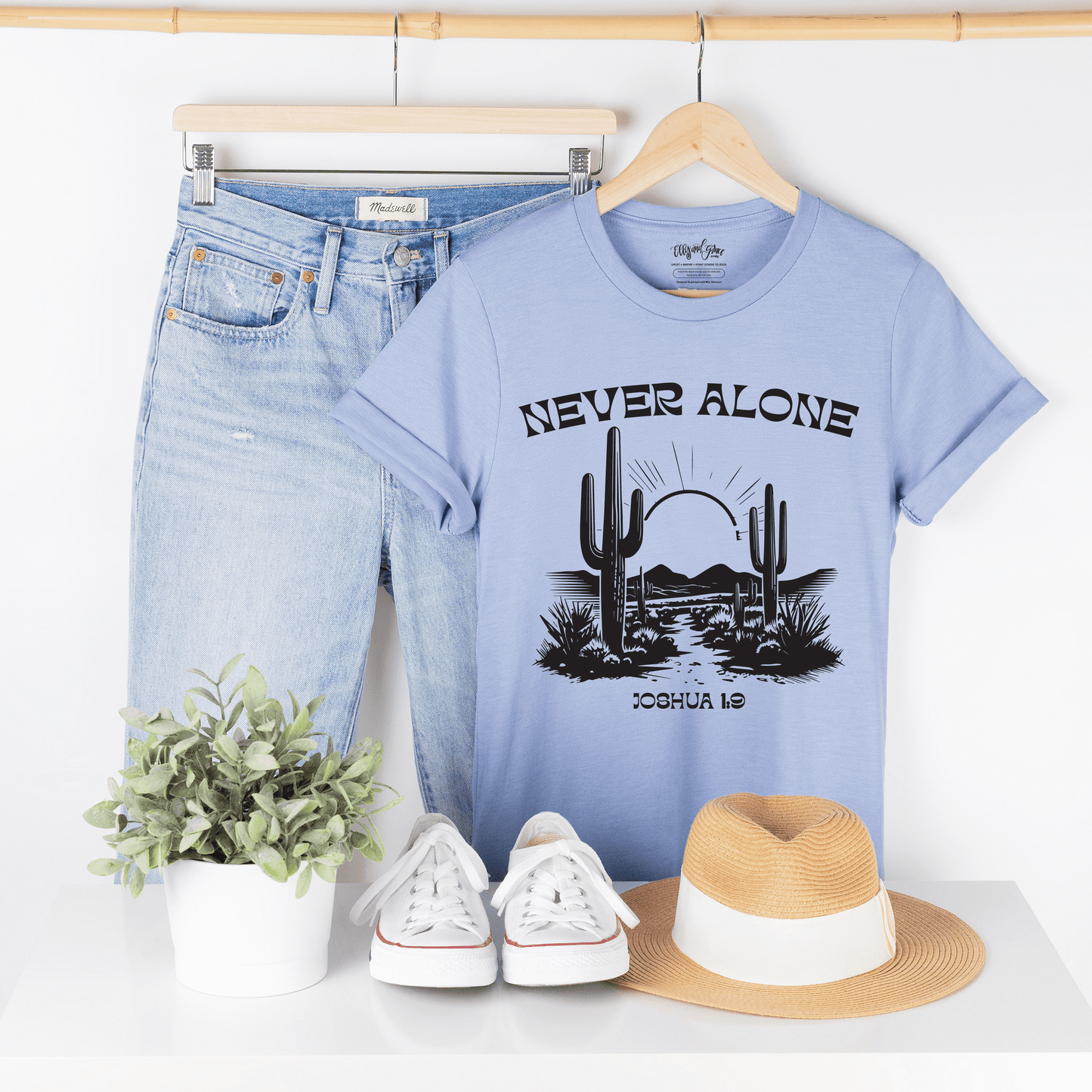Never Alone Unisex Shirt