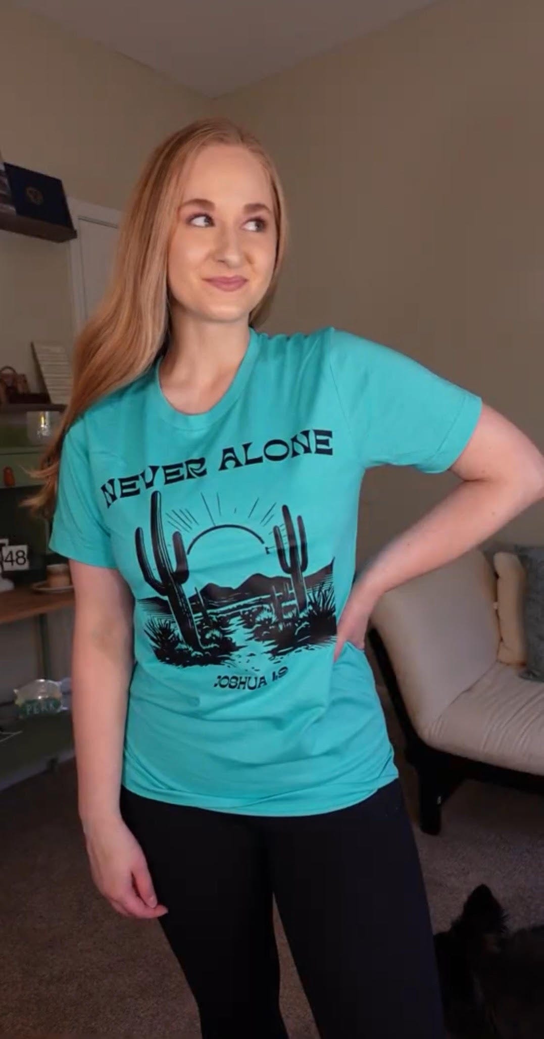 Never Alone Unisex Shirt