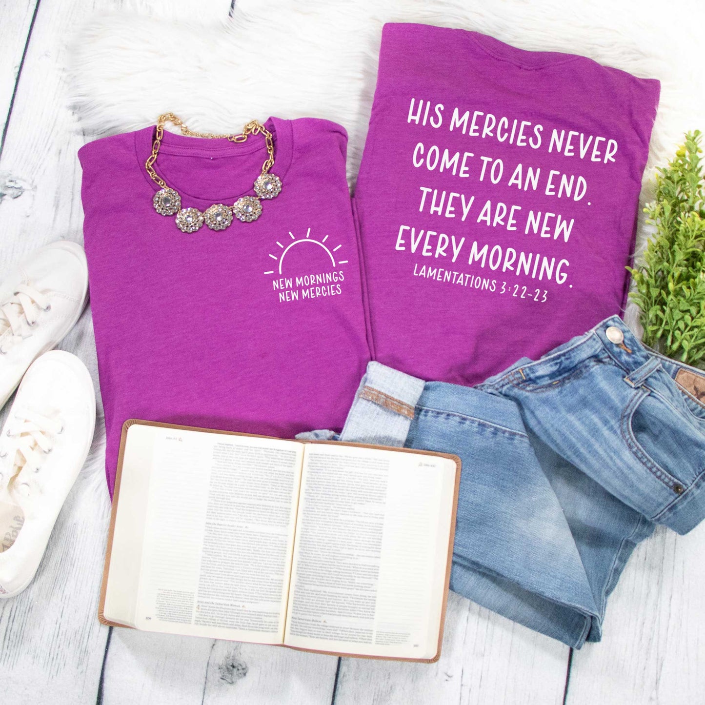 New Mornings New Mercies Unisex Shirt