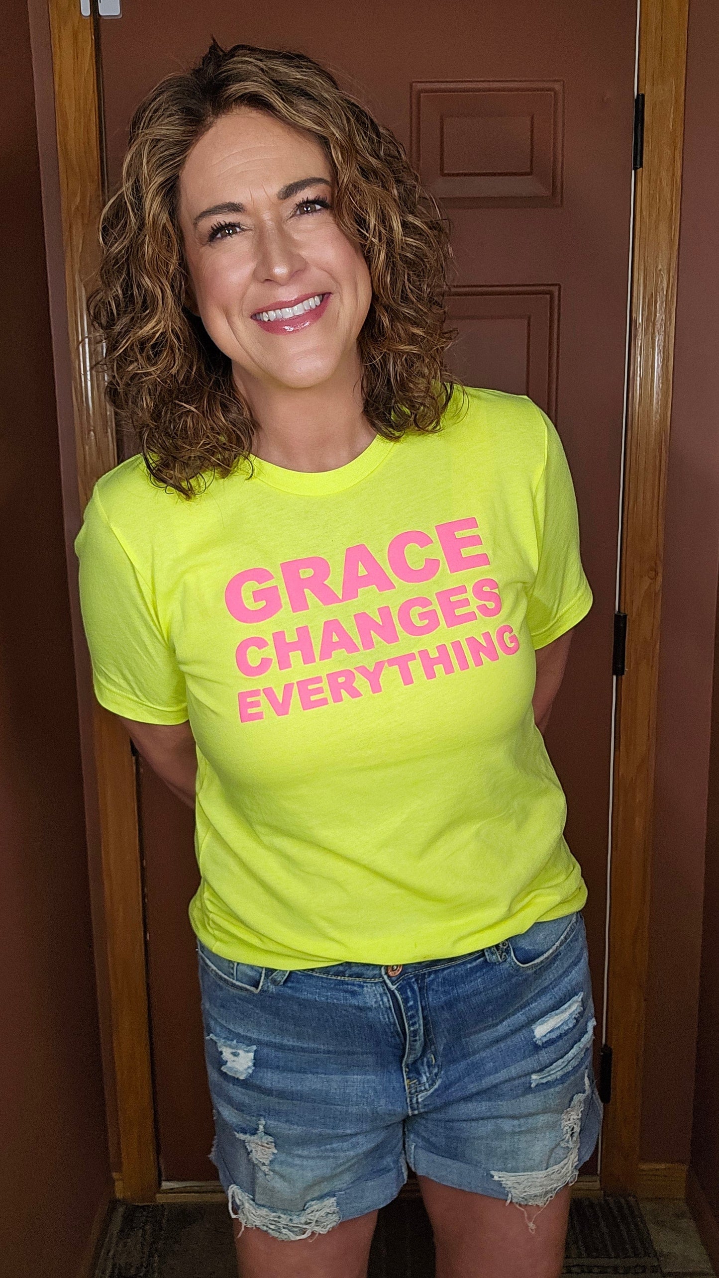 PUFF Grace Changes Everything Unisex Shirt