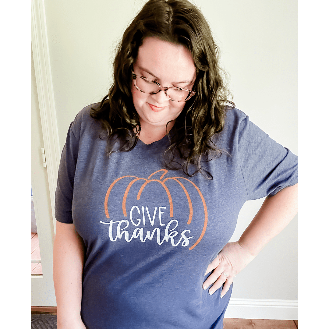 Pumpkin Give Thanks Multicolor Unisex Shirt