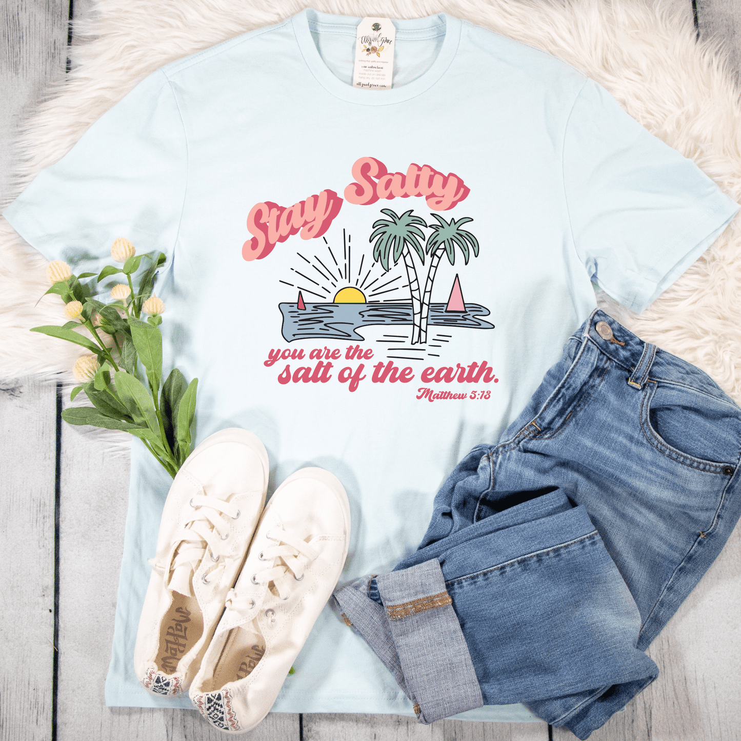 Stay Salty Multicolor Unisex Shirt