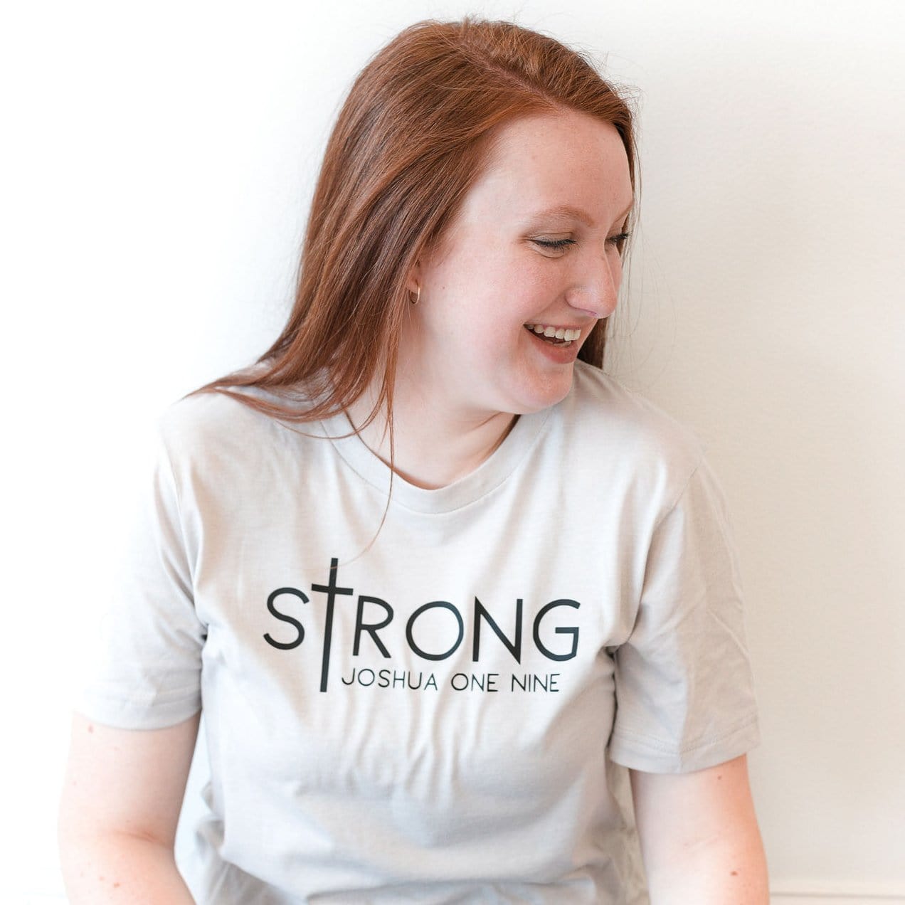 sTrong Joshua 1:9 Unisex Shirt