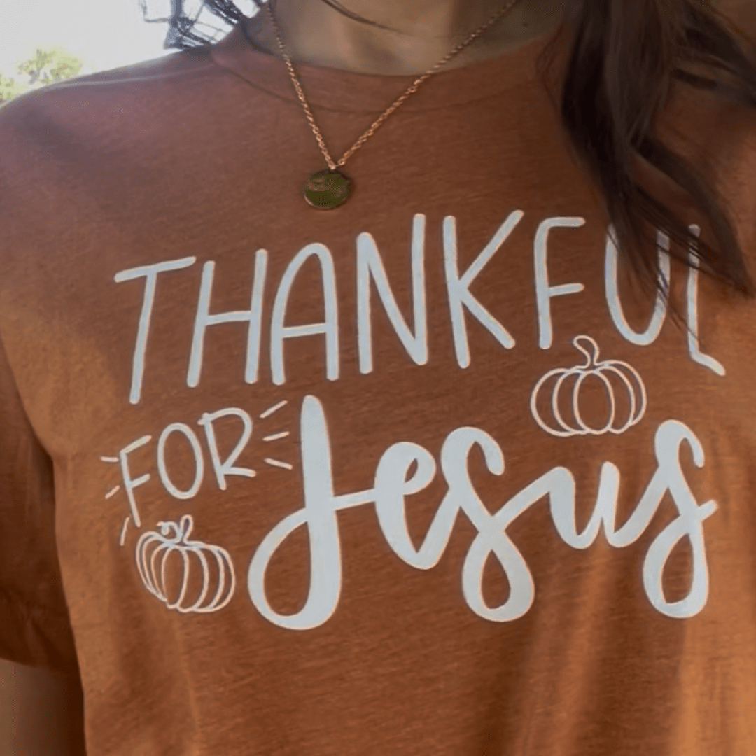 Thankful for Jesus Unisex Shirt