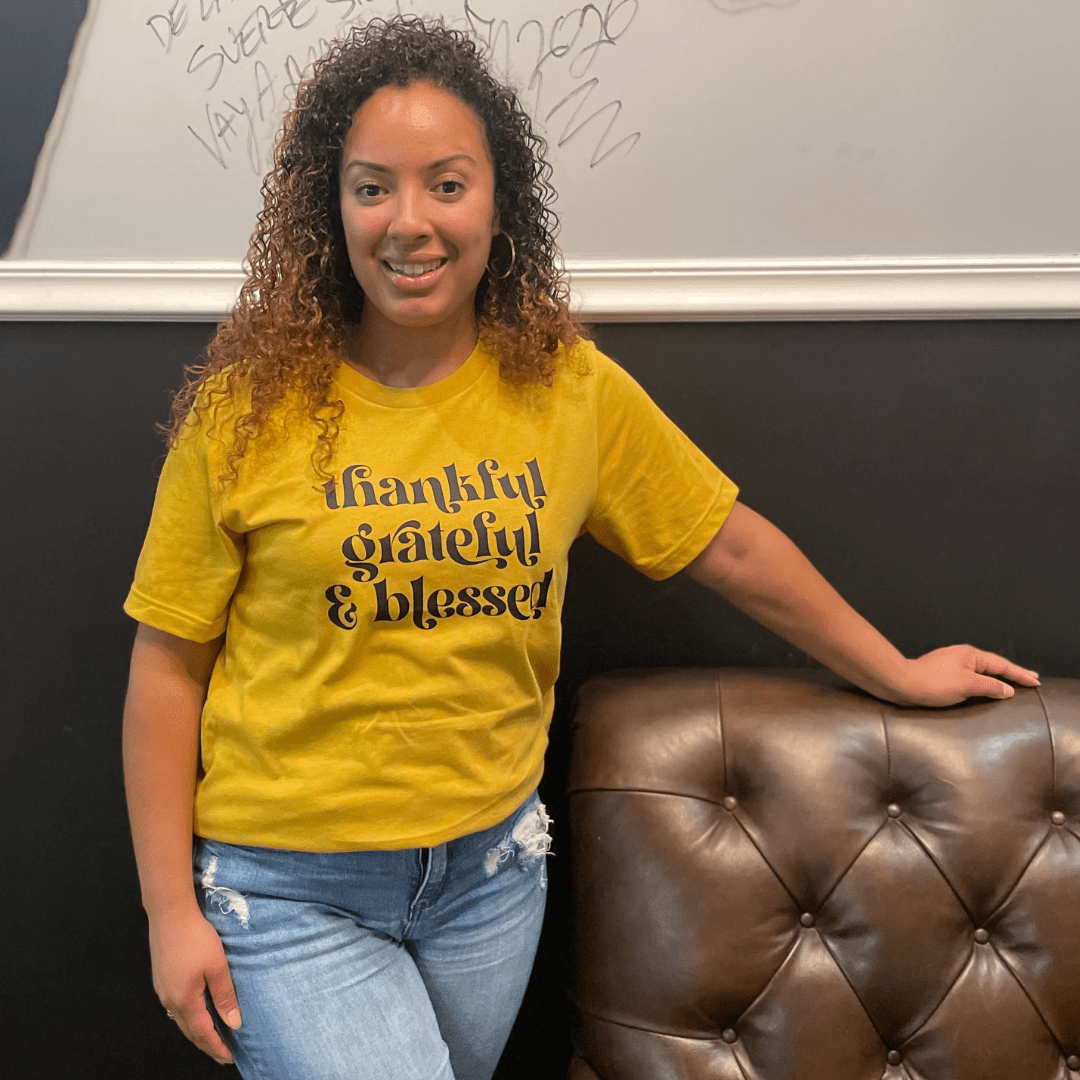Thankful Grateful & Blessed Unisex Shirt
