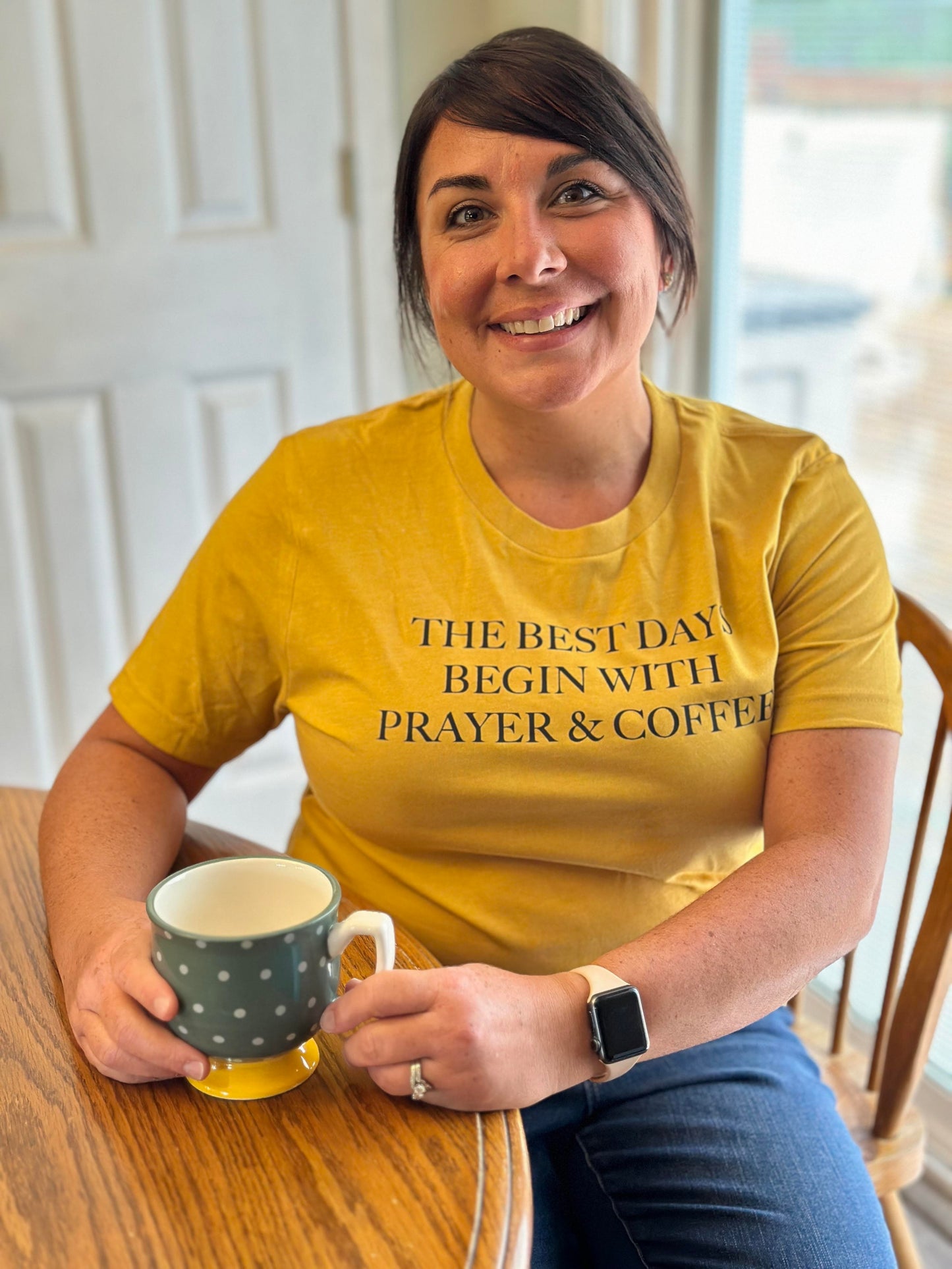 The Best Days Begin With Prayer And Coffee Unisex Shirt