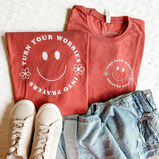 Turn Your Worries Into Prayers Unisex Shirt