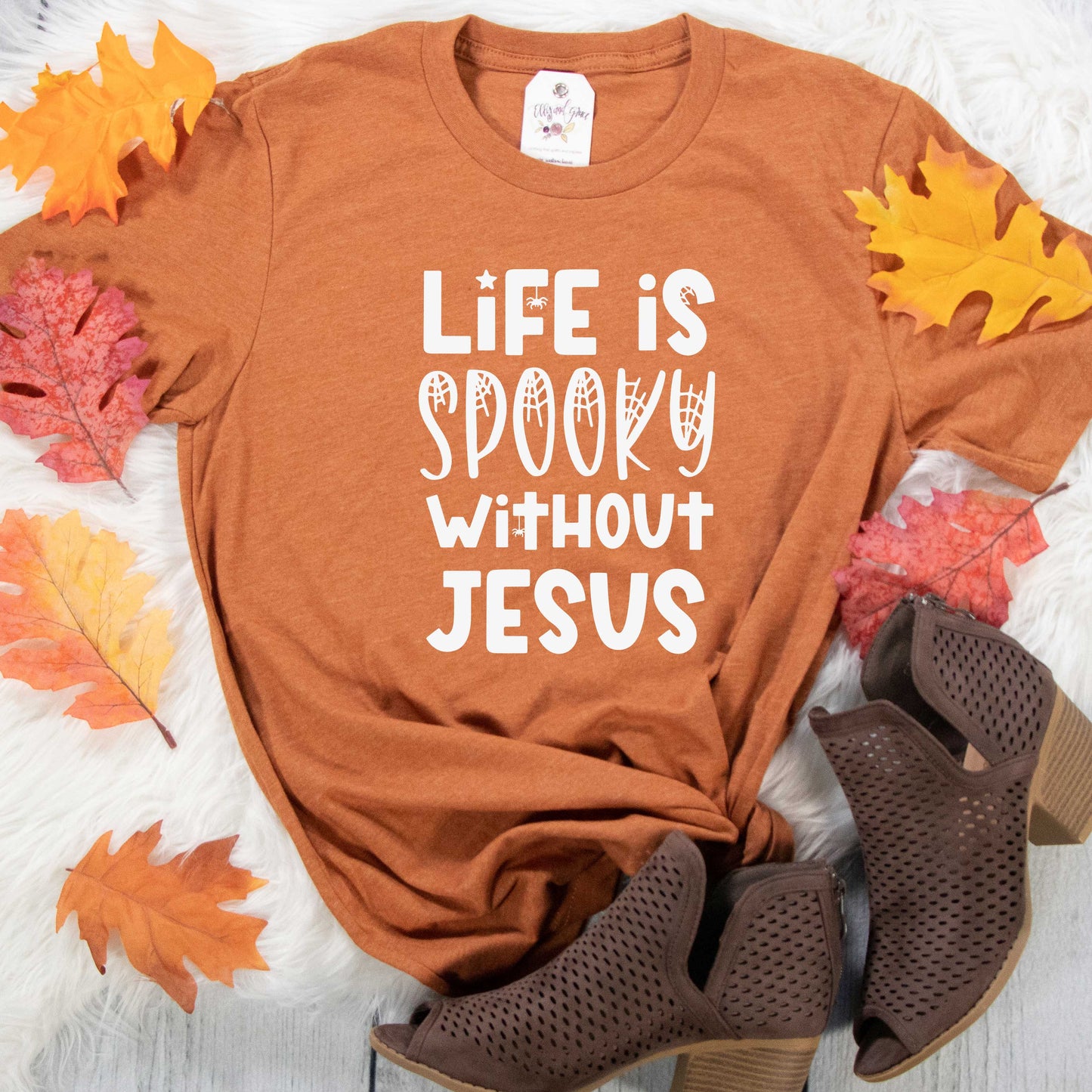 Life is Spooky Without Jesus Unisex Shirt