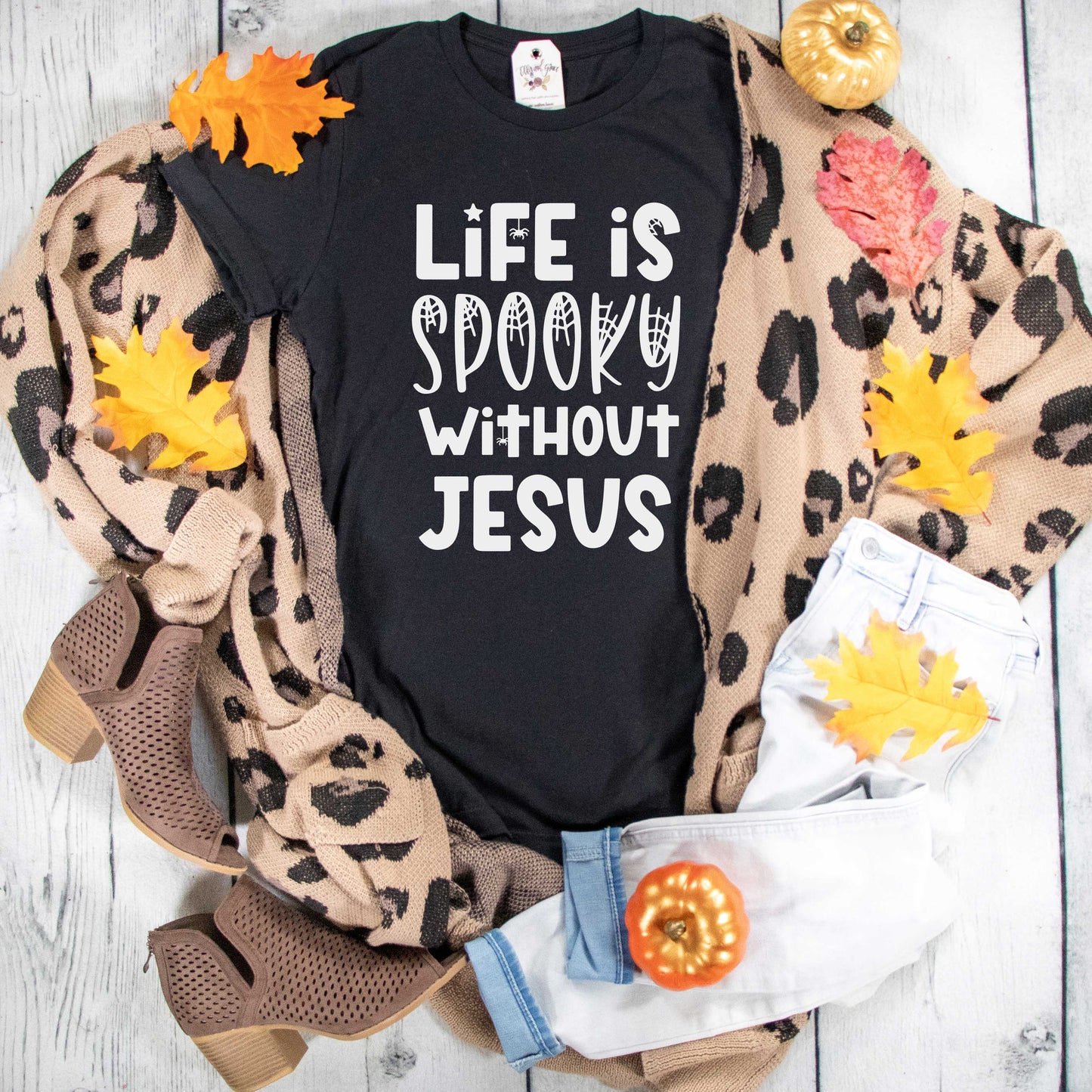 Life is Spooky Without Jesus Unisex Shirt