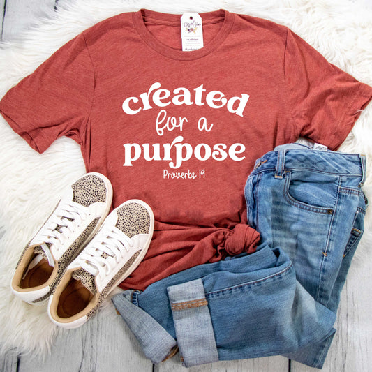 Created For a Purpose Fall Unisex Shirt