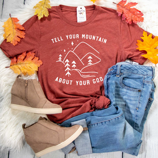 Tell Your Mountain Unisex Shirt