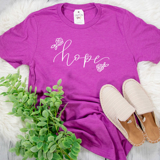 Hope Floral Unisex Shirt