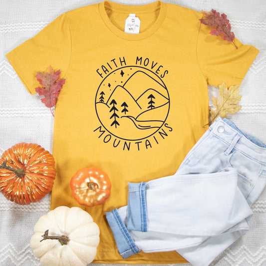 Faith Moves Mountains Unisex Shirt
