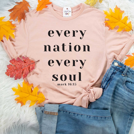 Every Nation Every Soul Unisex Shirt
