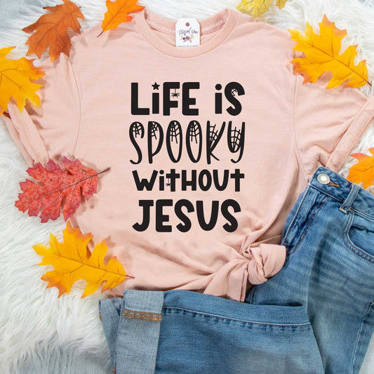 Life is Spooky Without Jesus Unisex Shirt