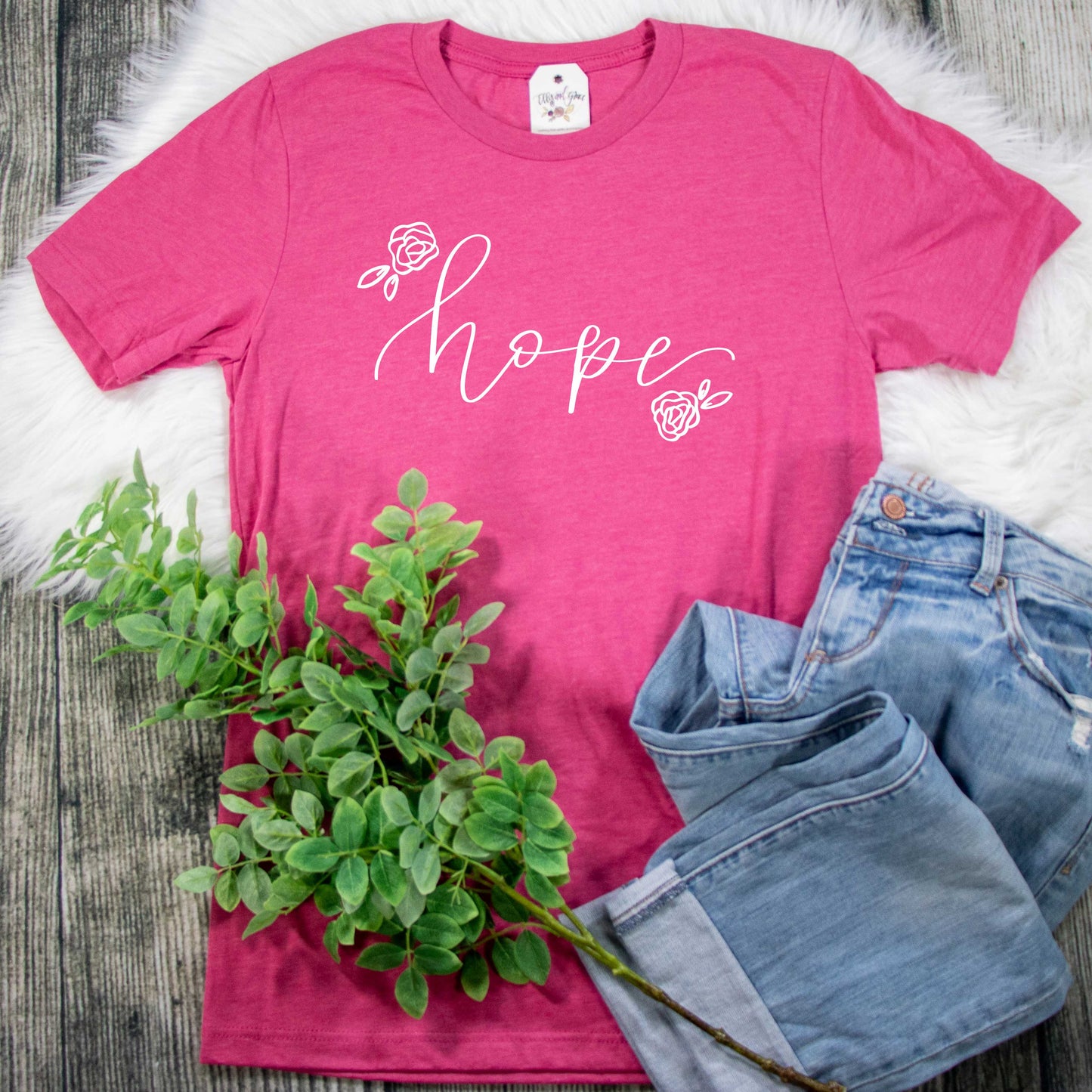 Hope Floral Unisex Shirt