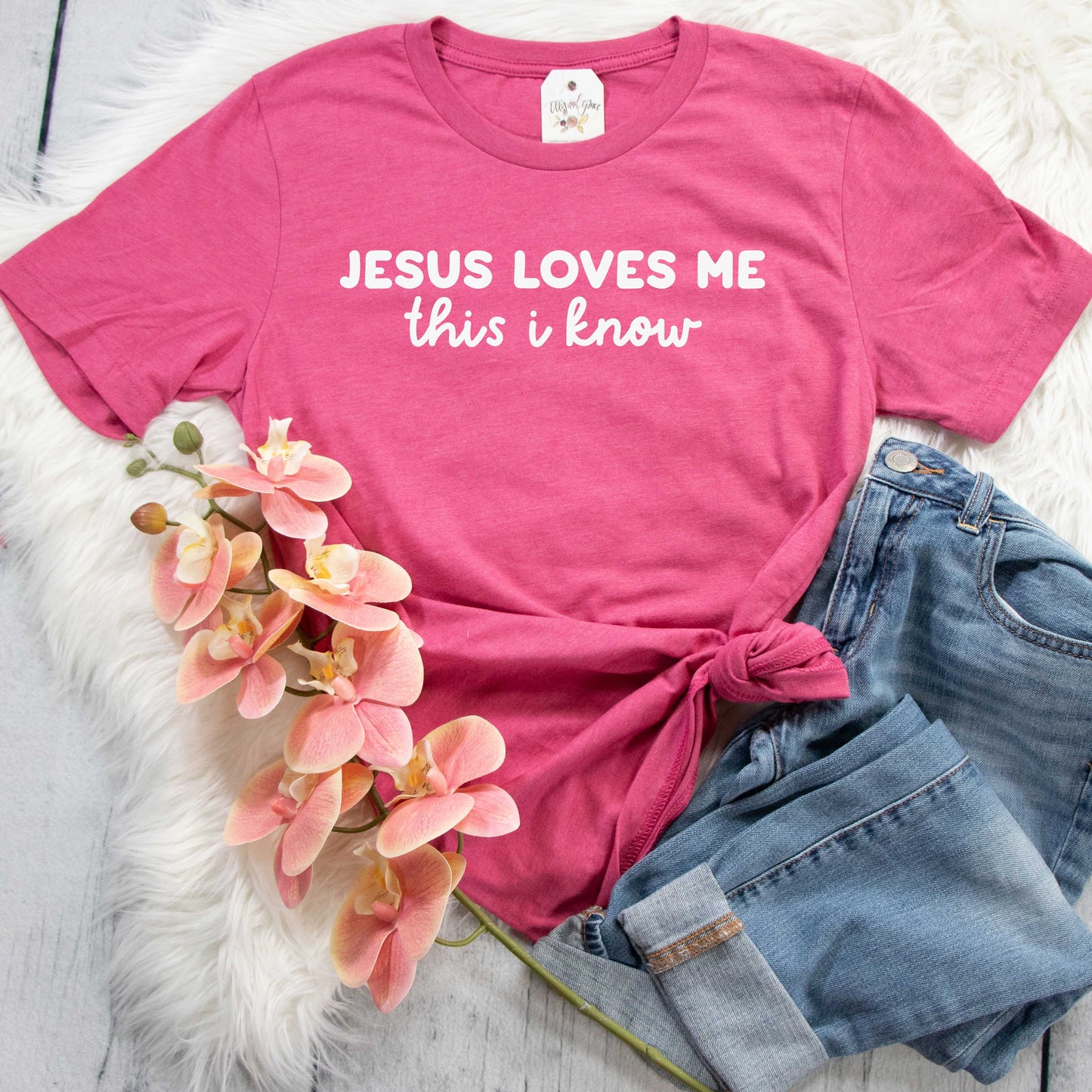 Jesus Loves Me This I Know Unisex Shirt