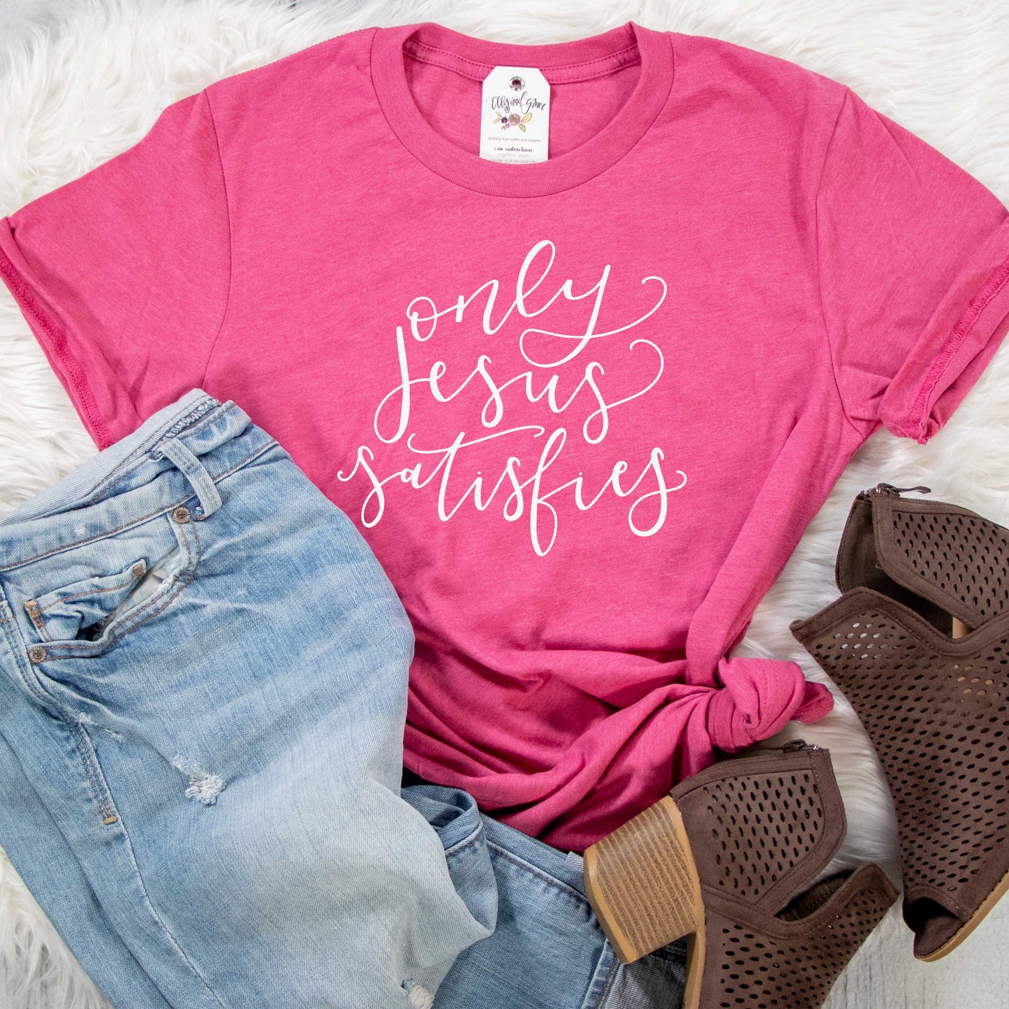 Only Jesus Satisfies Unisex Shirt