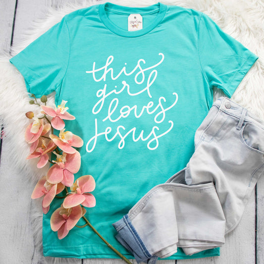 This Girl Loves Jesus Unisex Shirt