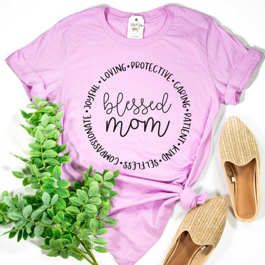 Blessed Mom Attributes Unisex Shirt