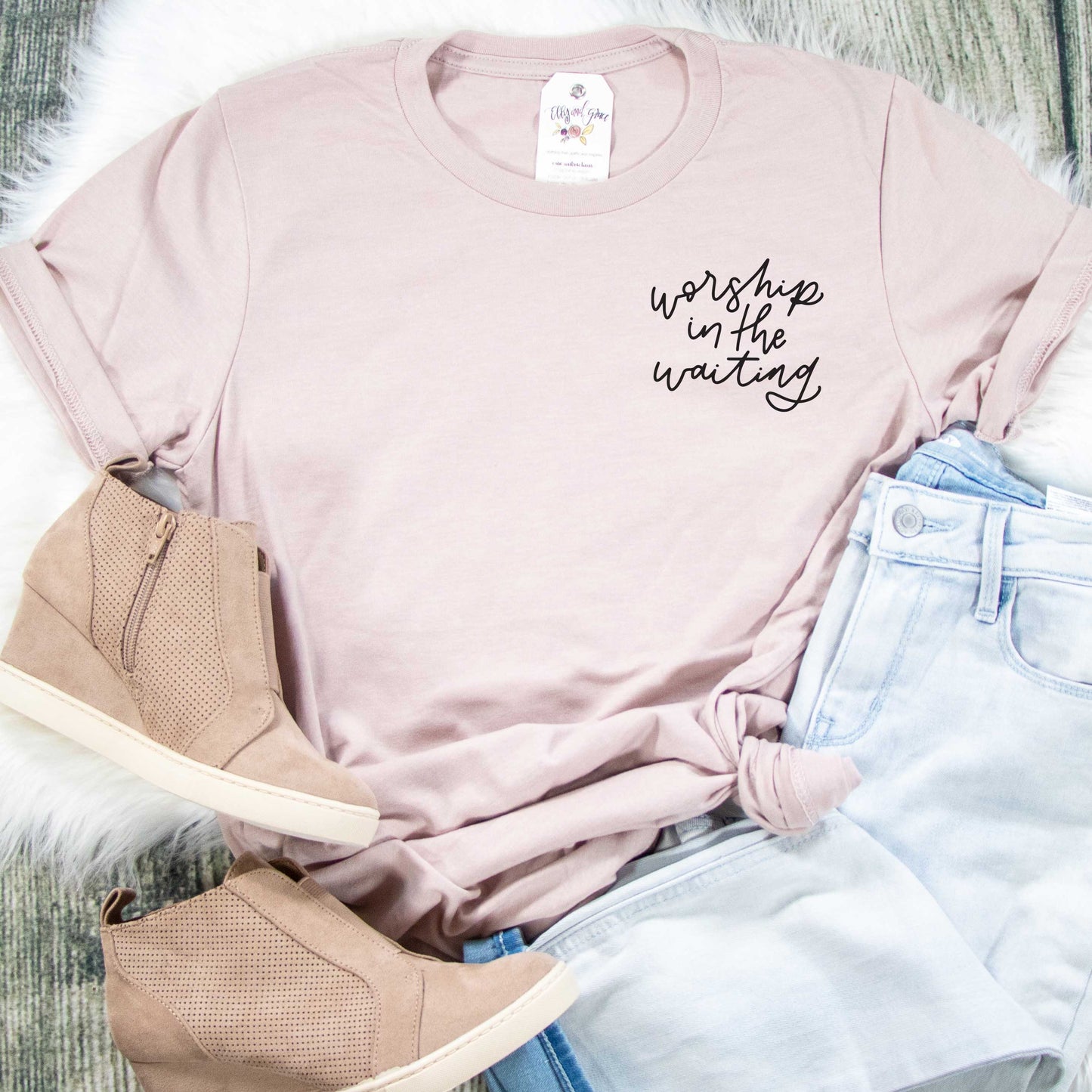 Worship in the Waiting Unisex Shirt