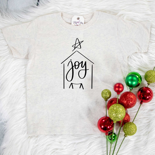 Joy Nativity Unisex Toddler Shirt