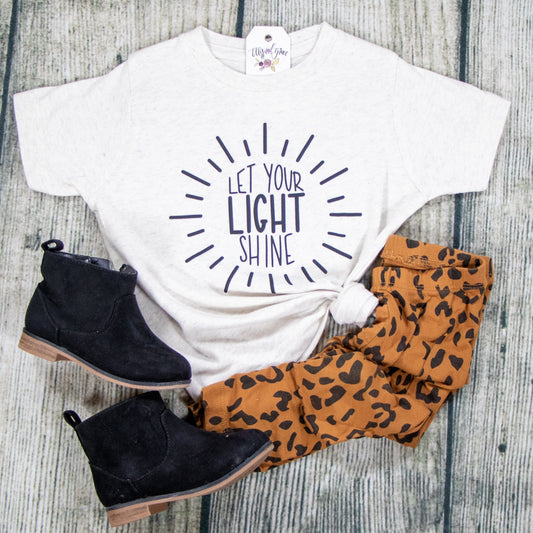 Let Your Light Shine Toddler Shirt