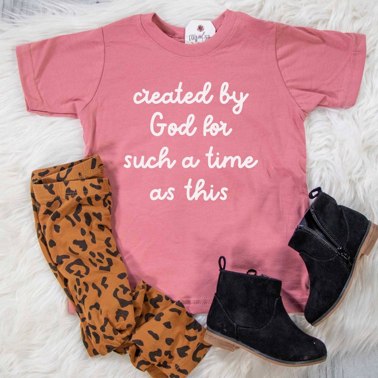 Created by God Toddler Shirt