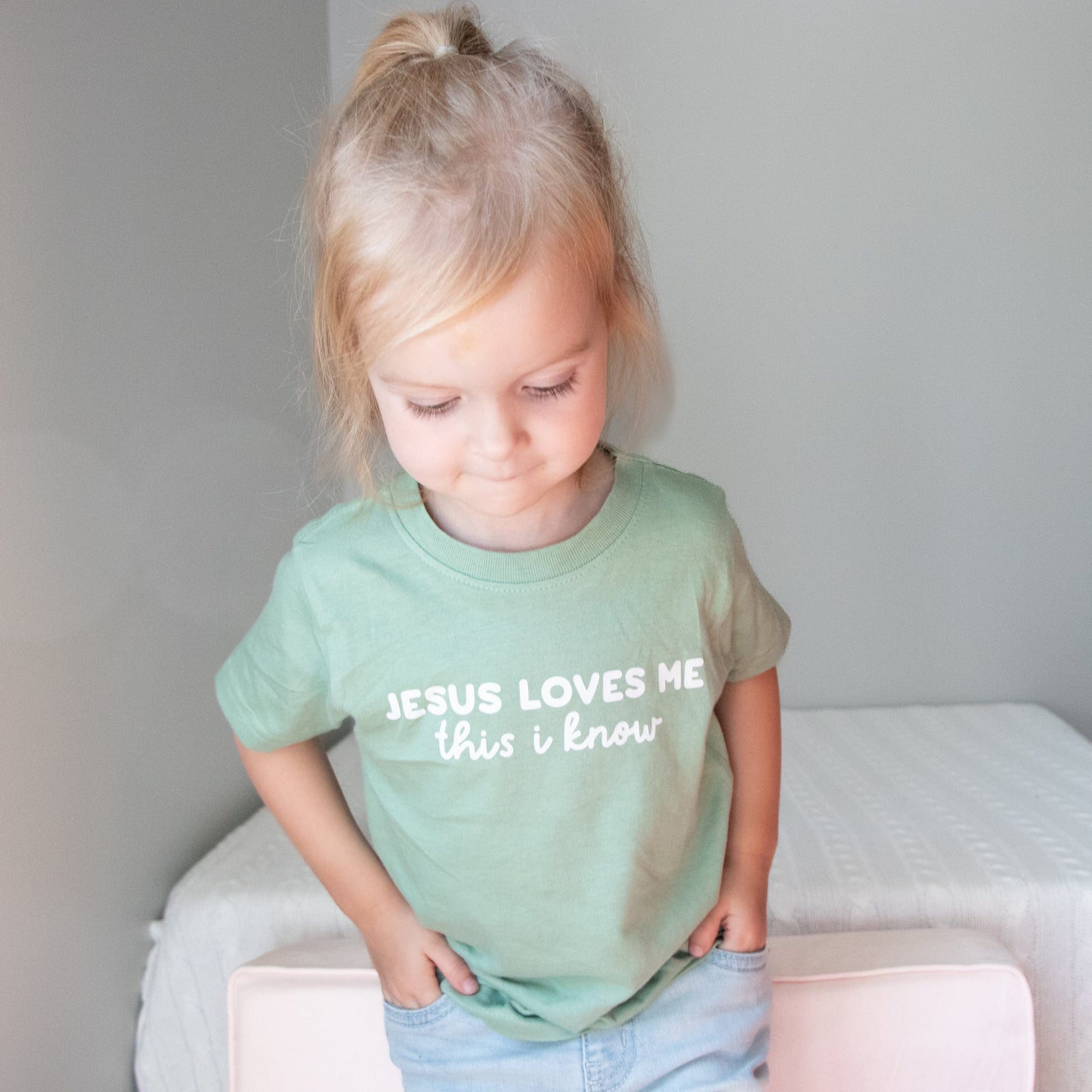 Jesus Loves Me This I Know Toddler Shirt