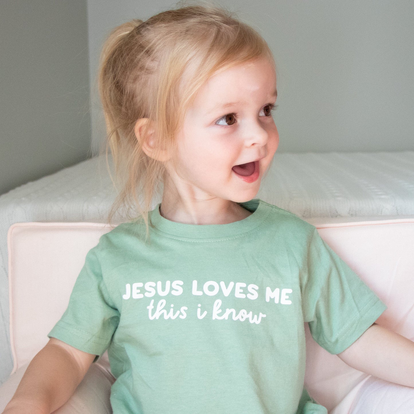 Jesus Loves Me This I Know Toddler Shirt