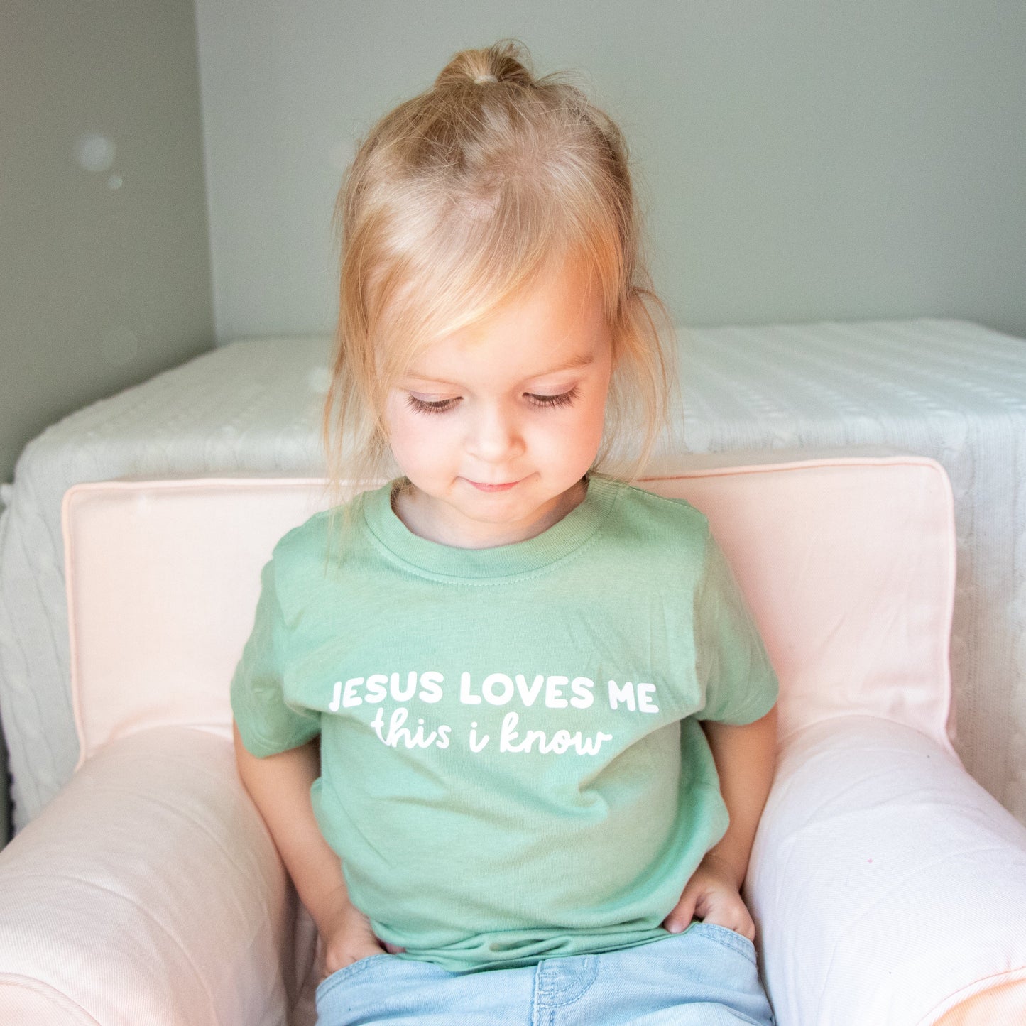 Jesus Loves Me This I Know Toddler Shirt