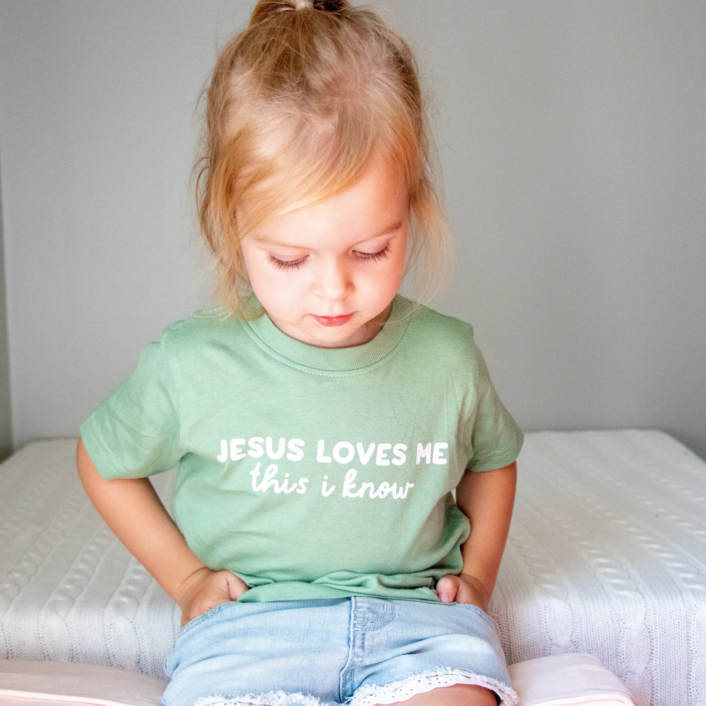 Jesus Loves Me This I Know Toddler Shirt